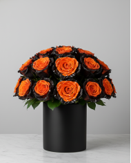 Scarecrow Tinted Roses Gift Box