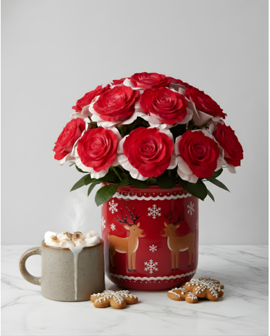 Candy Cane Christmas Gift Box Candy Cane Christmas Gift Box