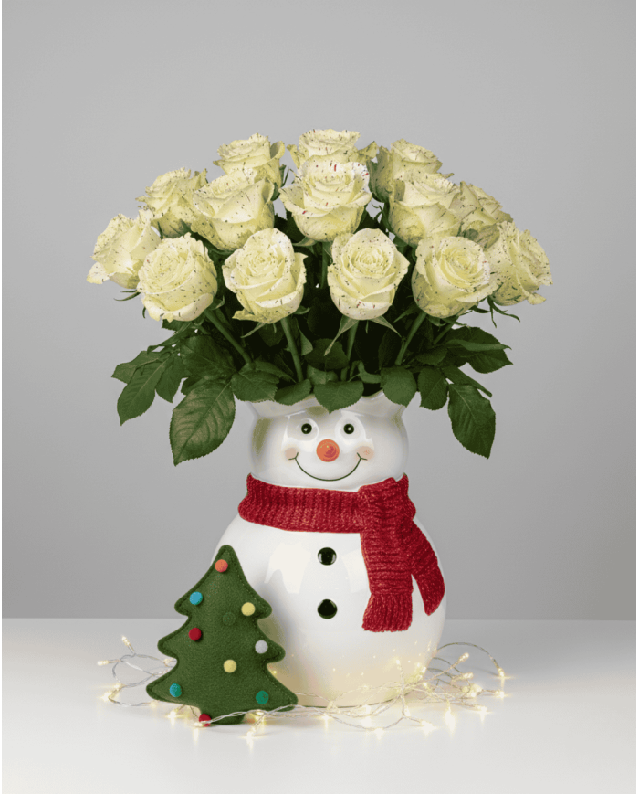 Christmas Confetti Tinted Roses Gift Box Christmas Confetti Tinted Roses Gift Box