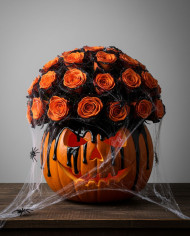 Scarecrow Tinted Roses Gift Box