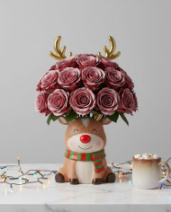 Fake Snow Christmas Gift Box