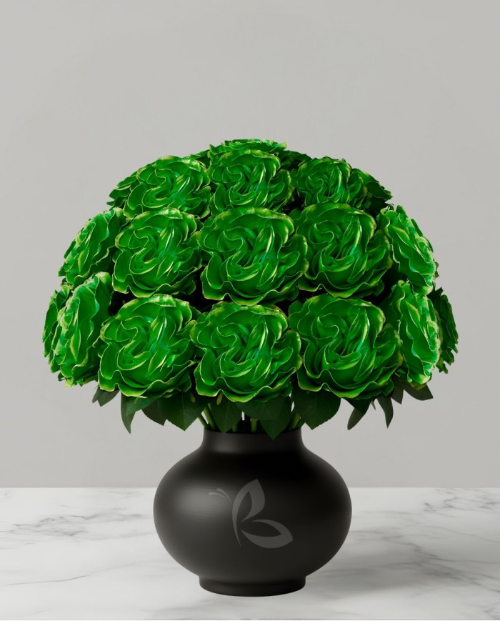 Folding Green Christmas Gift Box