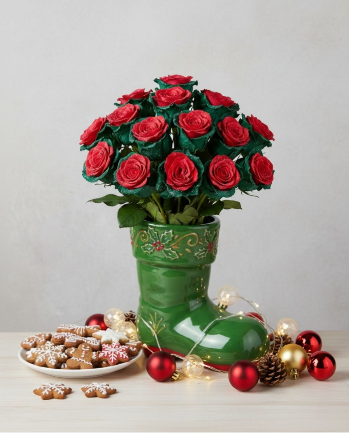 Resilence Tinted Roses Gift Box