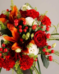 10 - Noble Crimson Bouquet