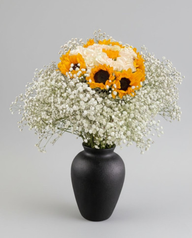 11 - Sunny Cake Bouquet