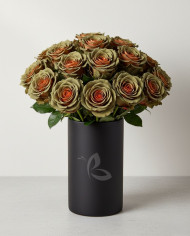 Bald Cypress Tinted Roses Gift Box