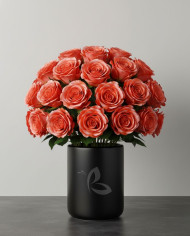 Dogwood Tinted Roses Gift Box