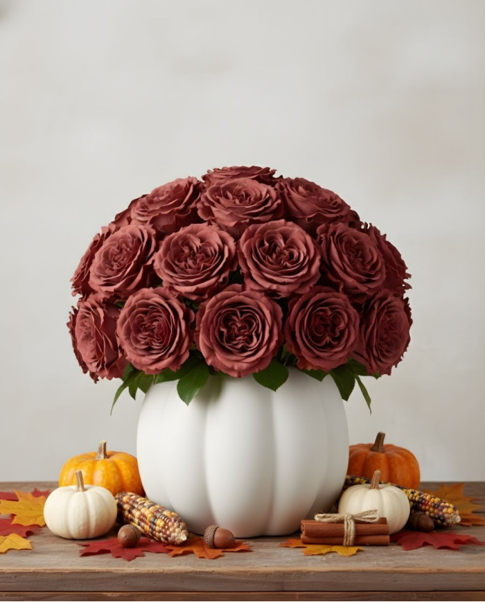 Art in Brick Tinted Roses Gift Box