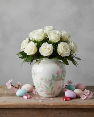 White Roses Gift Box