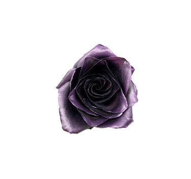 Amethyst Metallic Tinted Roses Gift Box