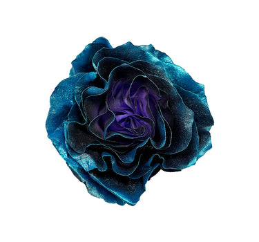 Estelar Blue Metallic Tinted Roses Gift Box